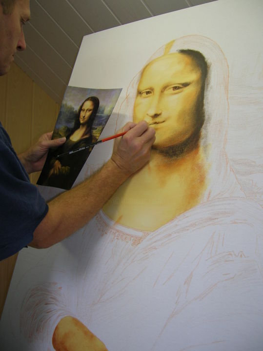 La Joconde En Couleur 1 m X 0 80m Painting By Olivier Lemennicier Artmajeur La Joconde En Couleur 1 m X 0 80m Painting By Olivier Lemennicier Artmajeur