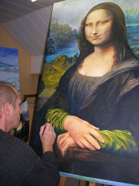 La Joconde En Couleur 1 m X 0 80m Painting By Olivier Lemennicier Artmajeur La Joconde En Couleur 1 m X 0 80m Painting By Olivier Lemennicier Artmajeur