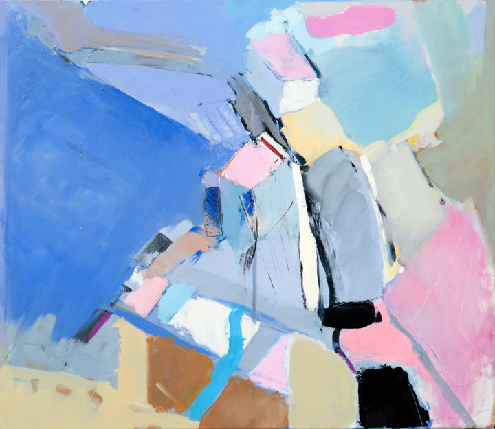 Картина под названием "Этюд 1" - Еlena Shraibman, Подлинное произведение искусства, Масло