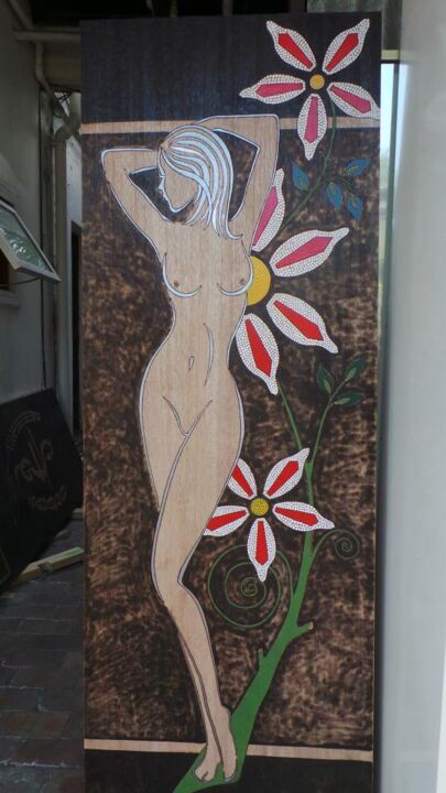 "female door" başlıklı Design Lenilson Da Silva tarafından, Orijinal sanat, Masa Sanatı