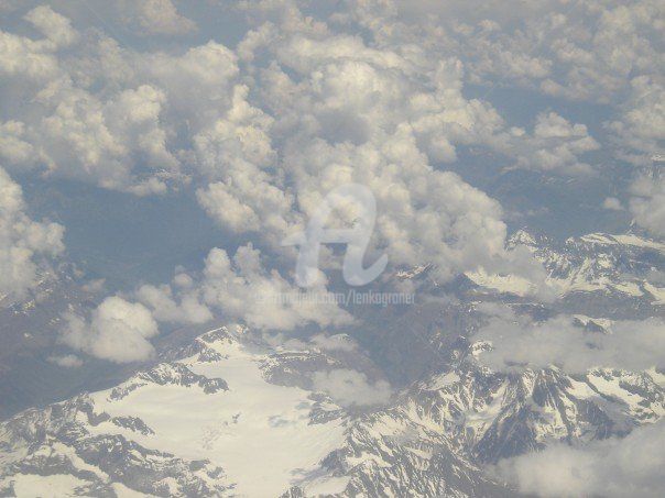 Photographie intitulée "Italian Alps Colour" par Lenka Graner, Œuvre d'art originale