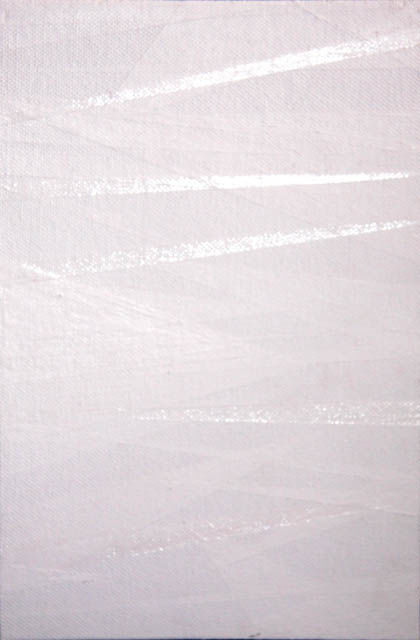 Painting titled "Impression blanche" by °° Lenore °°, Original Art,