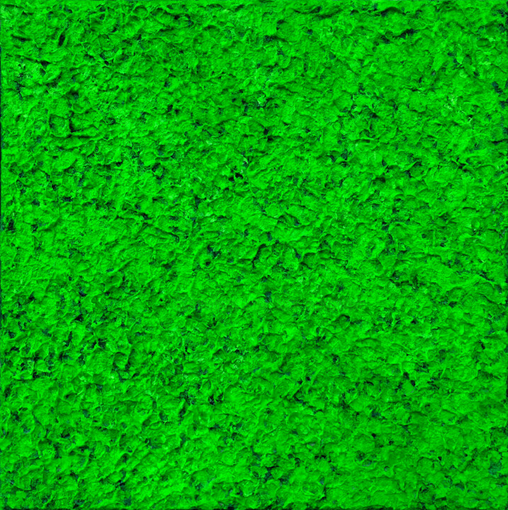 "Neon Green Painting…" başlıklı Tablo Leon Grossmann tarafından, Orijinal sanat, Akrilik Ahşap Sedye çerçevesi üzerine monte…