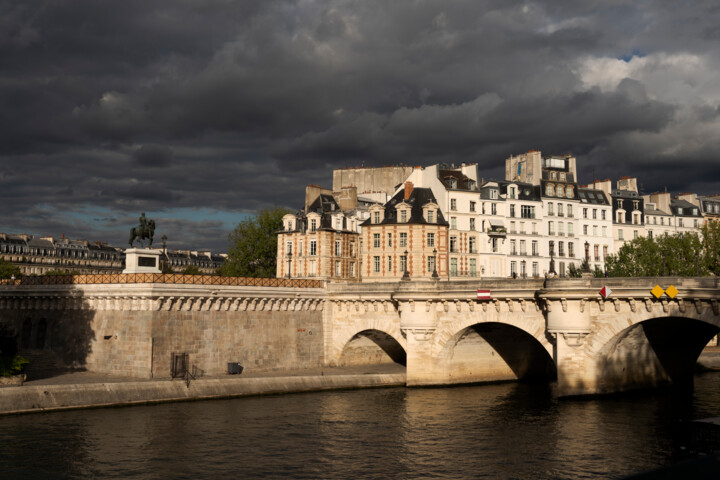 Fotografie mit dem Titel "Paris, Île de la Ci…" von Leonardo Schiavone, Original-Kunstwerk, Digitale Fotografie