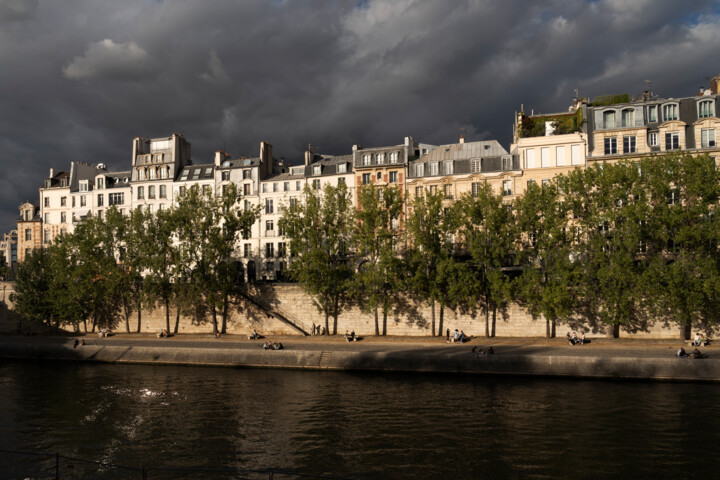 Fotografie mit dem Titel "Parigi, Île de la C…" von Leonardo Schiavone, Original-Kunstwerk, Digitale Fotografie