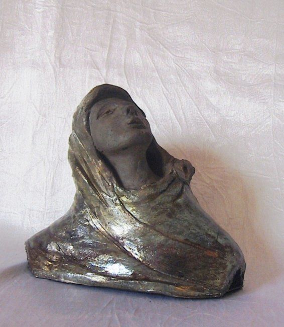 Sculpture intitulée "LE FILS DU DESERT" par Léone Digraci, Œuvre d'art originale, Céramique