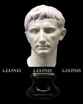 Sculpture intitulée "Buste Caesar Romain…" par Sculpture Marbre, Œuvre d'art originale