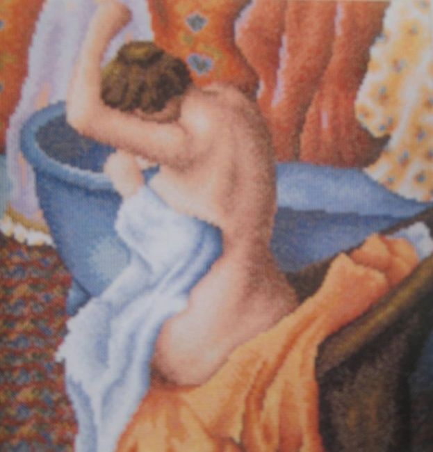 Artesanato intitulada "Bathing II" por Leorie, Obras de arte originais