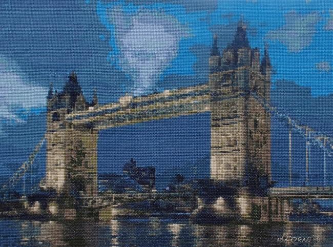 "London Bridge" başlıklı Artcraft Leorie tarafından, Orijinal sanat