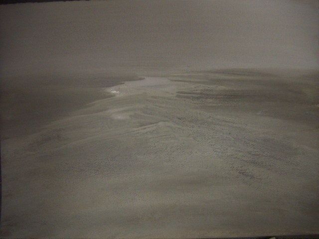 Painting titled "ANTARCTIQUE" by Marc Lerude, Original Artwork