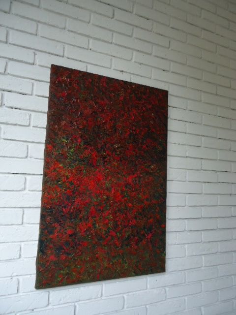 Peinture intitulée "source" par Marc Lerude, Œuvre d'art originale,