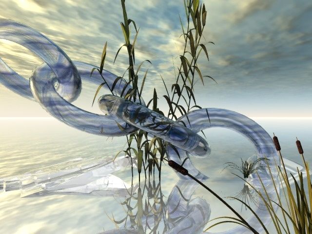 Digital Arts titled "chaîne" by Letailleur-H, Original Art, 3D Modeling