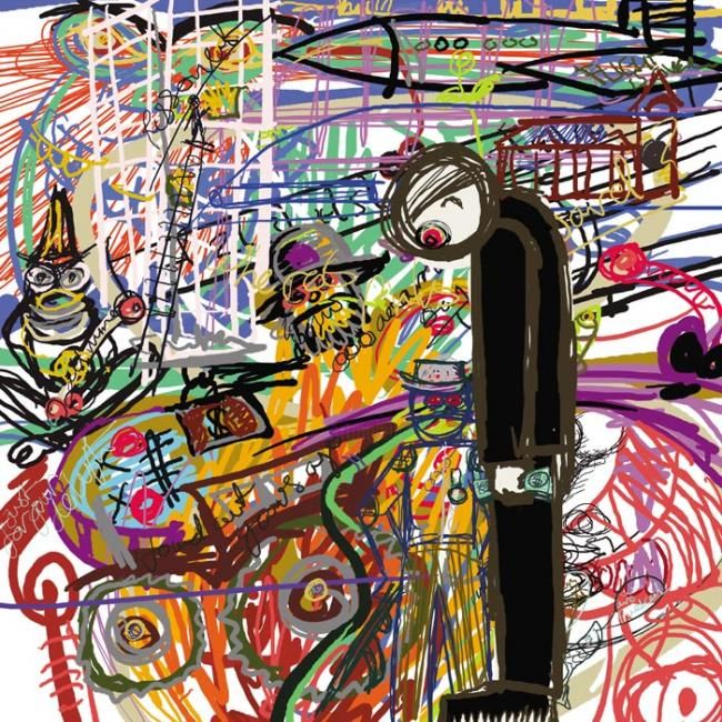 Arts numériques intitulée "abstract disapointm…" par Lexan Red, Œuvre d'art originale