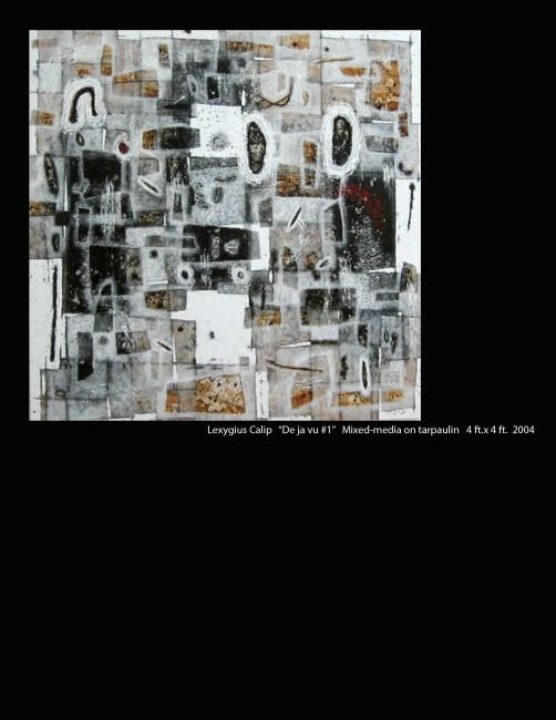 Painting titled "de_ja_vu_1.jpg" by Lexygius Calip, Original Art,