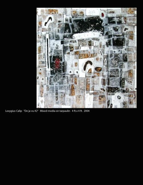 Painting titled "de_ja_vu_2.jpg" by Lexygius Calip, Original Art,