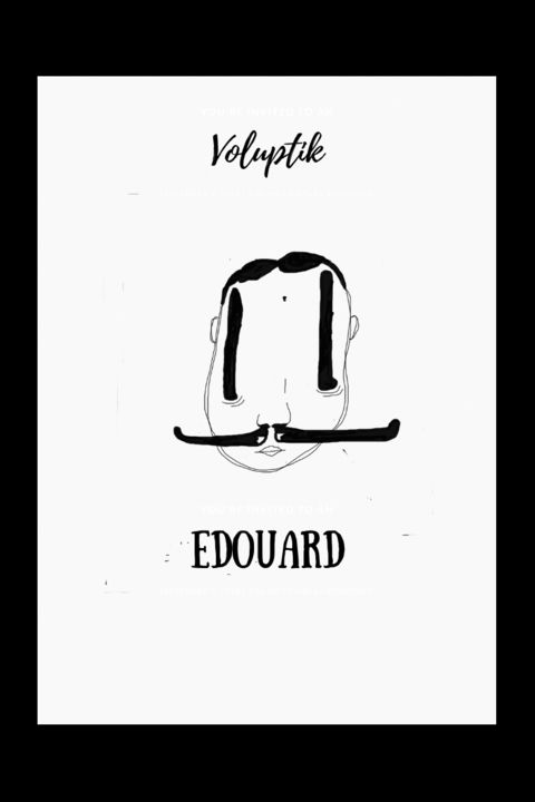 「Edouard」というタイトルのデジタルアーツ Guizard Illustration.Coによって, オリジナルのアートワーク, デジタル絵画