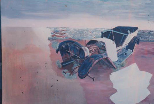 Malarstwo zatytułowany „tableau inachevé” autorstwa Bernard L'Hostis, Oryginalna praca