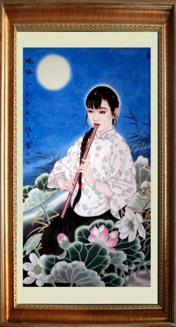 Pintura intitulada "李保平书画10" por Li Baoping, Obras de arte originais