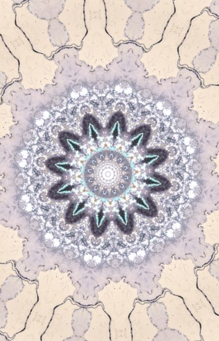 Arte digitale intitolato "KALEIDOSCOPE5" da Keren Liang, Opera d'arte originale, Lavoro digitale 2D