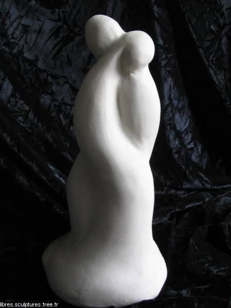 Sculpture titled "Fusion" by Vivi Rouquette, Original Artwork