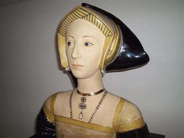 Sculpture titled "Jane Seymour" by Lida Baas, Original Artwork