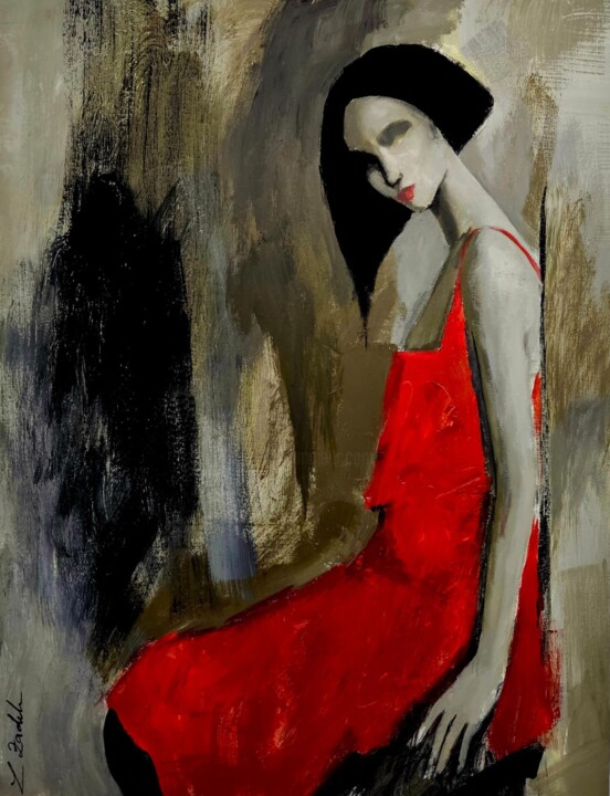 Painting titled "ARINA" by Lidia Zadeh Petrescu, Original Artwork, Acrylic