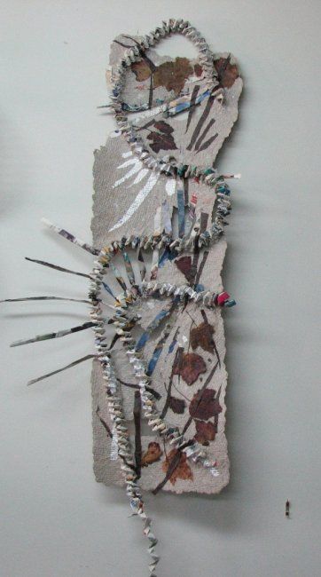 Arte textil titulada "Spirale II" por Lyria, Obra de arte original