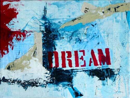 Pintura titulada "Dream" por Liesbeth Willaert, Obra de arte original