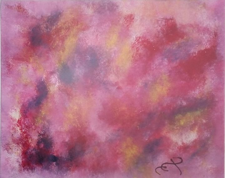 Malerei mit dem Titel "Univers" von Ep, Original-Kunstwerk, Acryl