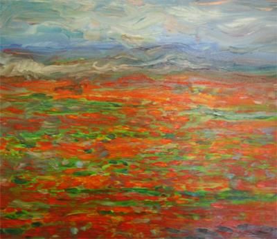 Painting titled "colourfield" by Joy Dorothea, Original Artwork