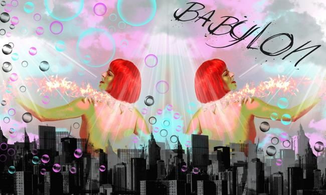 Digital Arts titled "Babylon Original Ph…" by Lila Benharush, Original Artwork, Photo Montage