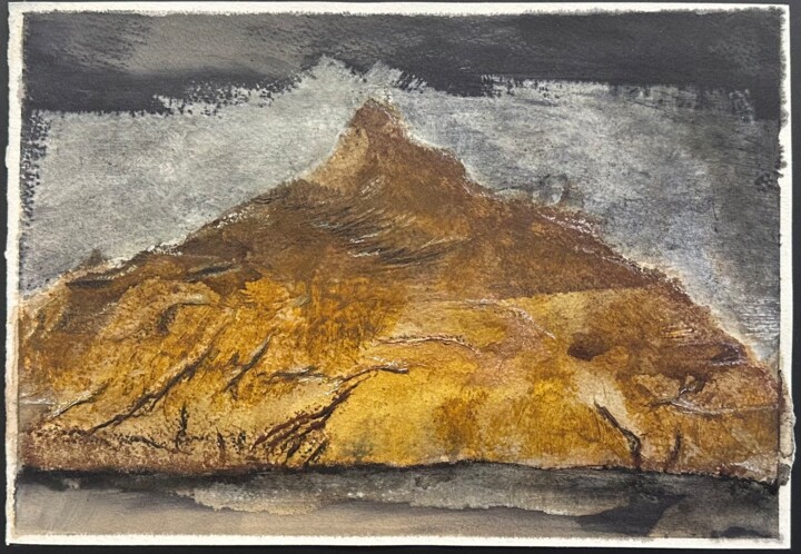 "Le mont" başlıklı Tablo Lili Tarentule tarafından, Orijinal sanat, Mürekkep