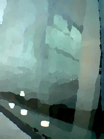 Картина под названием "Window" - Lillemor Hansson, Подлинное произведение искусства, Масло