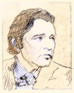 Digital Arts titled "Richard Burton" by Lillyana Antoneavic, Original Artwork