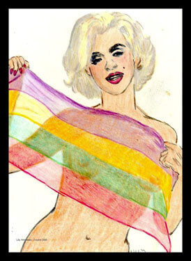 Digital Arts titled "Marilyn" by Lillyana Antoneavic, Original Artwork