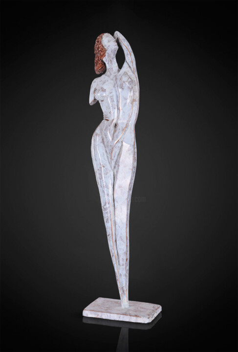 Sculpture intitulée "Ewa" par Lilou Gilbert Desvallons, Œuvre d'art originale, Bronze