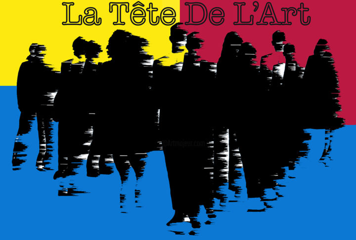 「La vie..」というタイトルのデジタルアーツ Lily-Annaによって, オリジナルのアートワーク