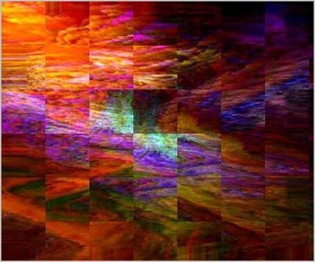 Digitale Kunst getiteld "Tapestry" door Linda Martin, Origineel Kunstwerk