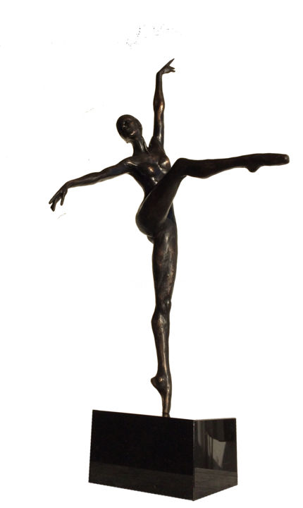 Rzeźba zatytułowany „Louise” autorstwa Linda Klarfeld, Oryginalna praca, Odlew