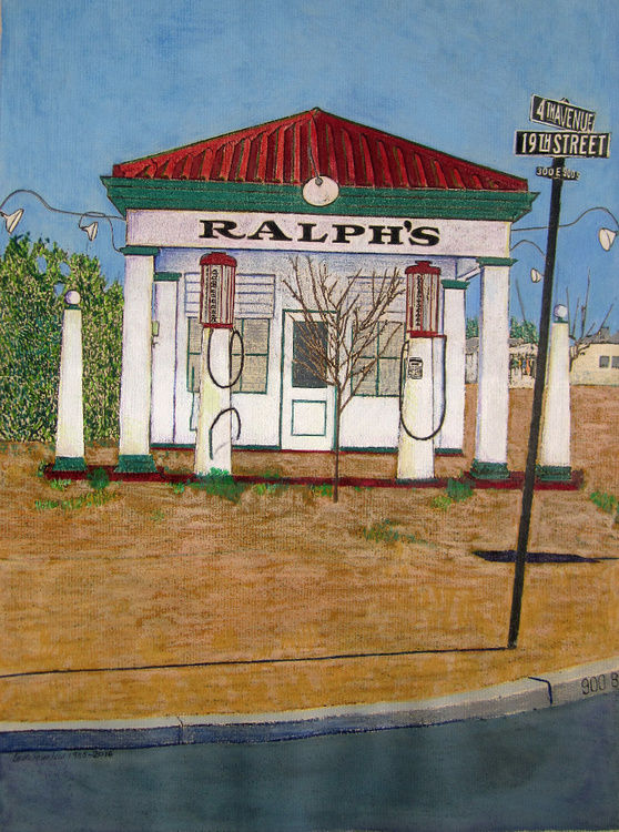 Ralphs Gas Station >> Exhibit At The Kirk Bear Canyon Library In Tucson Arizona Ralphs Gas Station >> Exhibit At The Kirk Bear Canyon Library In Tucson Arizona