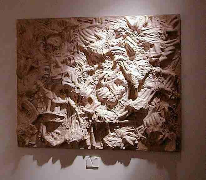 Sculpture titled "tmn" by Lino Budano, Original Artwork, Mixed Media