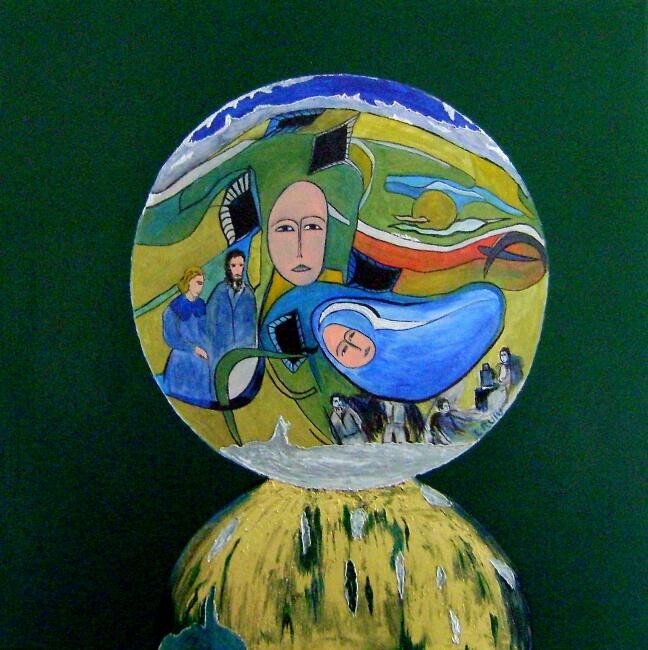 Pittura intitolato "Acqua" da Lino Ruiu, Opera d'arte originale