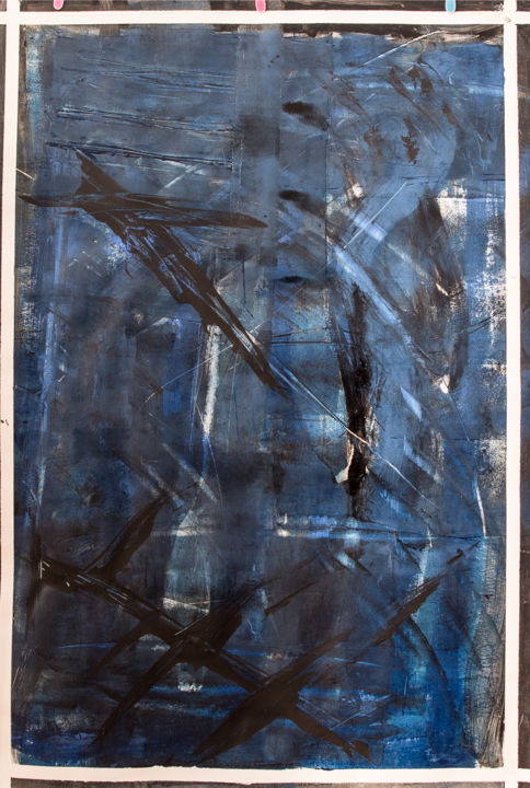 Peinture intitulée "Serendipity 040" par Lionel Jung-Allégret, Œuvre d'art originale, Acrylique