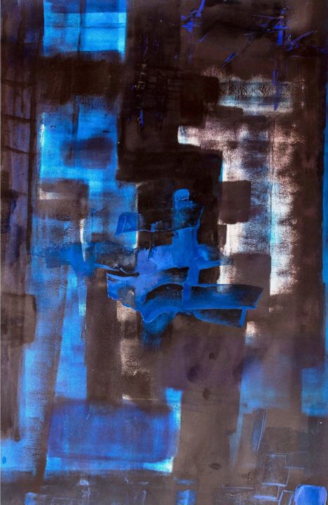 Peinture intitulée "Serendipity 042" par Lionel Jung-Allégret, Œuvre d'art originale, Acrylique