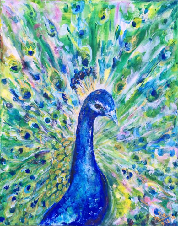 Painting titled "Remember Who You Are" by Hille Malm, Original Art, Acrylic