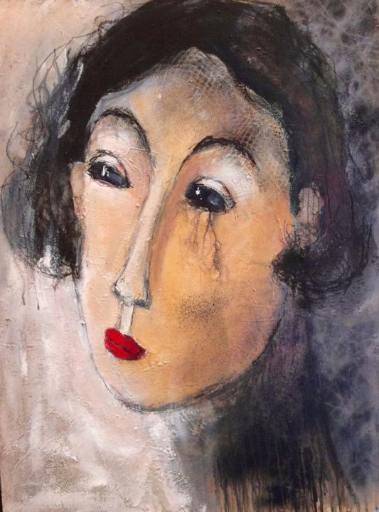 Peinture intitulée "6514904c-d280-4fa1-…" par Elisa Daulmerie, Œuvre d'art originale,