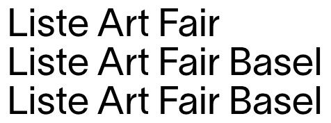 ©2024 Liste Art Fair Basel 2024 (Schweiz)