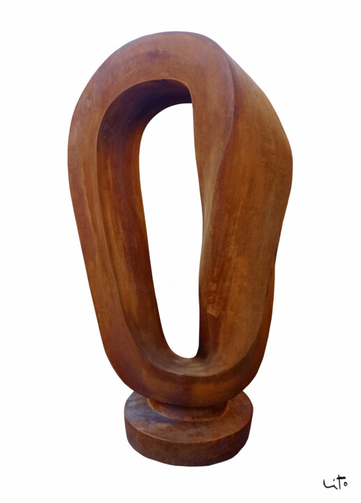 Sculpture intitulée "Topometria IV" par Lito, Œuvre d'art originale, Béton