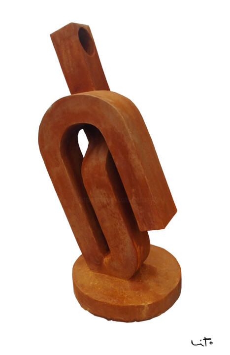 Sculpture intitulée "Nudos XIV" par Lito, Œuvre d'art originale, Béton