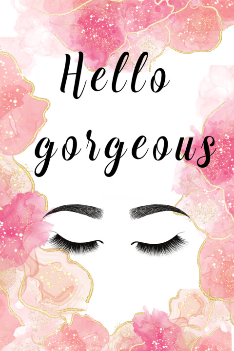 "Hello gorgeous" başlıklı Dijital Sanat Littletreasure2024 tarafından, Orijinal sanat, Dijital Resim